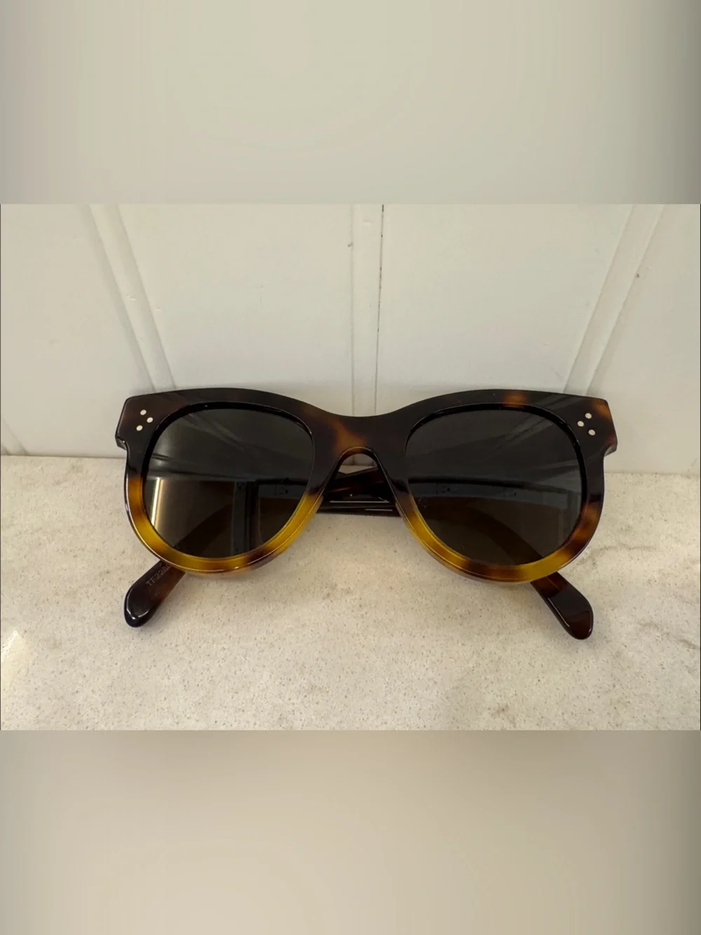 Celine round frame sunglasses